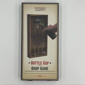Brand NEW- Berkshire Vintage Bottle Cap Drop Game and Wall Decor